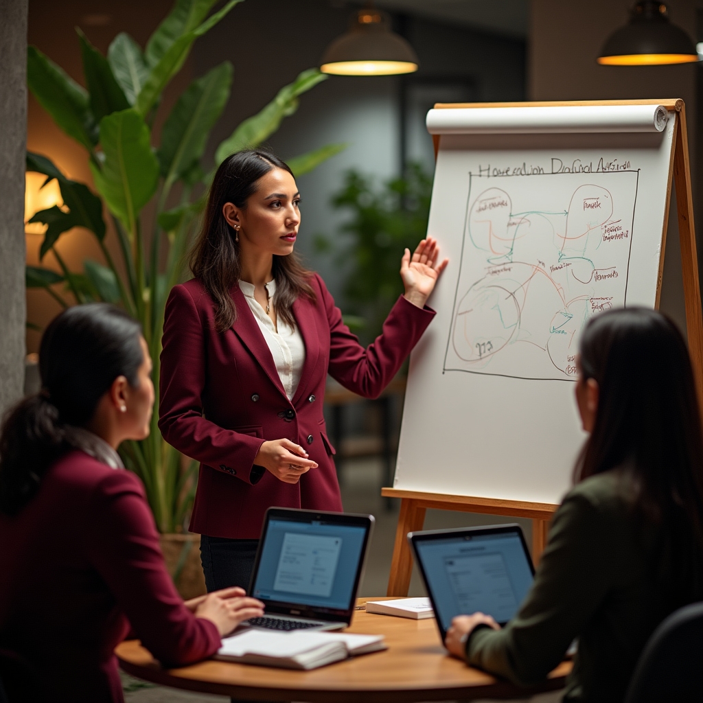 Stable Income Lab team in a collaborative educational session